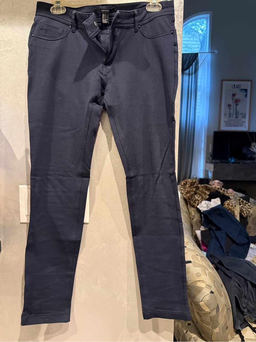 Forever 21 years  Dark Navy High-Rise Skinny Jeans